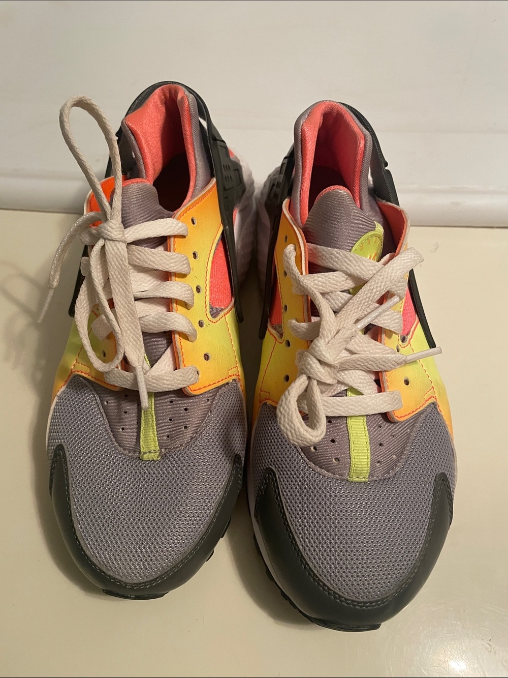 Nike Huarache Run Print GS 'Sunset'